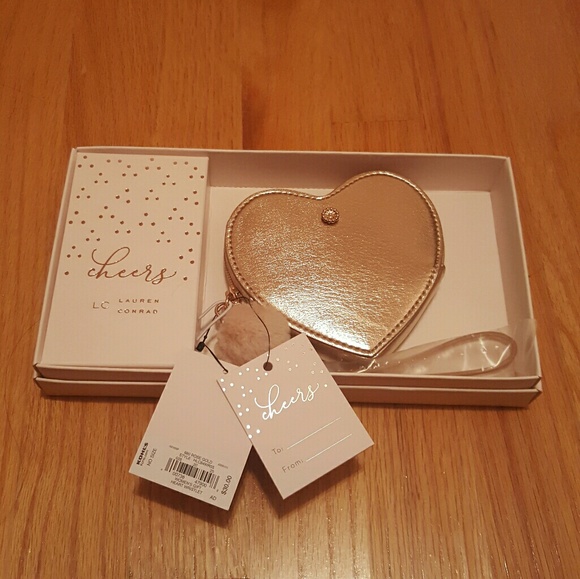LC Lauren Conrad Handbags - LC Lauren Conrad Heart Wristlet
